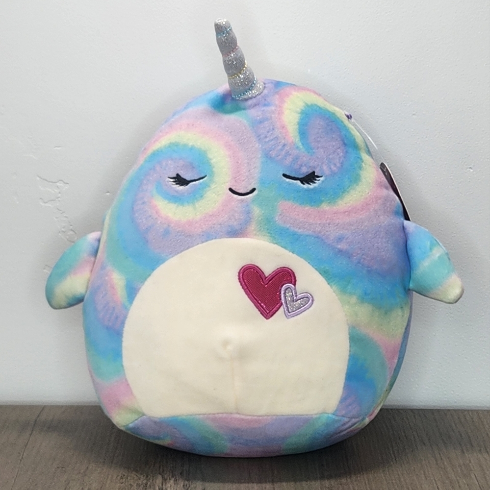 Squishmallow Ter the Narwhal 8 in